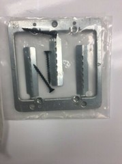Erico Caddy MPLS2 Low Voltage Double Gang Screw on Bracket (10 pk)