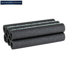Duck Brand Foam Pipe Covers, Insulation Tubes for Hot and Black