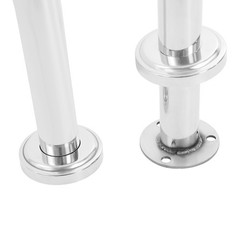 Pool Handrail, 304 Stainless Steel Pool Handrail for In-ground Pools