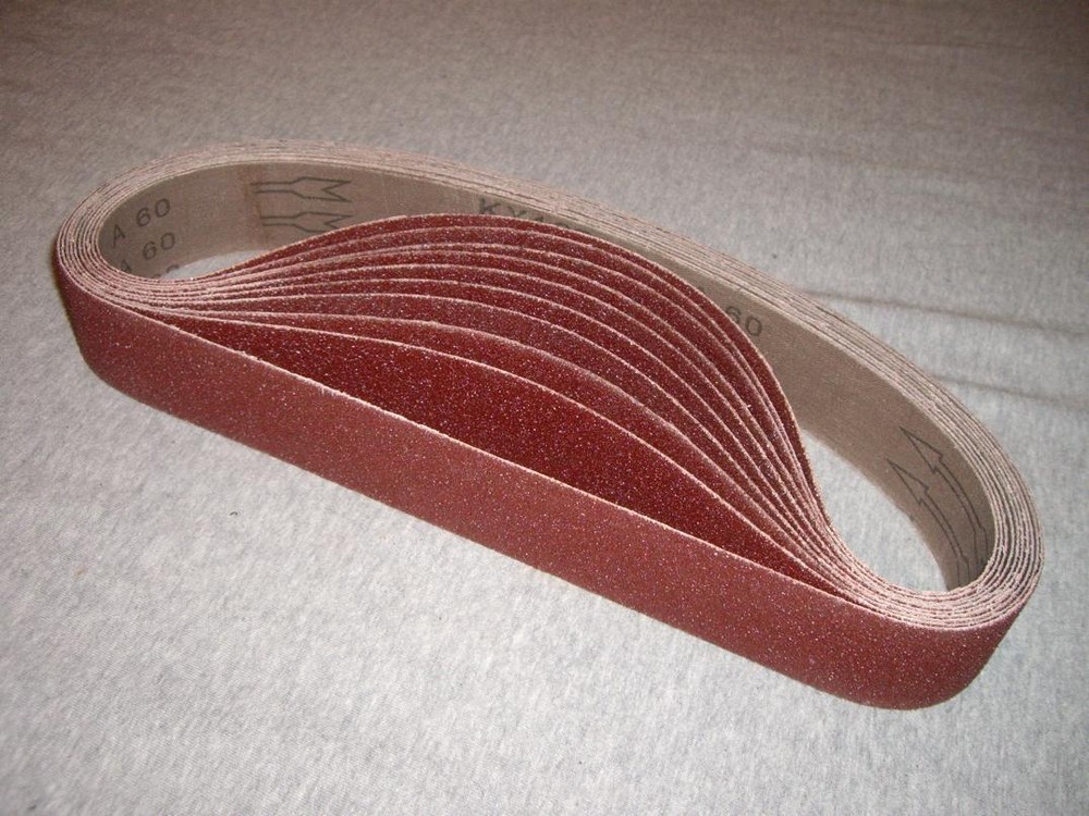 1-1/2 x 30″ Sanding Belt 20 PCS 24 120 Grit Belt Sander Sandpaper Pipe Polisher