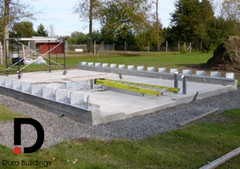 40′ DuroSPAN Steel Arch BLDG Certified Hand Welded Industrial Base Plate DiRECT