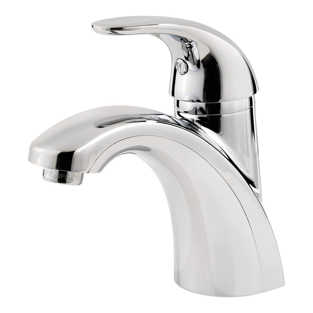 Parisa Single Handle Bathroom Sink Faucet 1 Hole Polished Chrome Finish with …