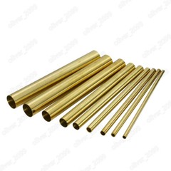 H62 Brass Tube Brass Pipe Length 500mm Select Size