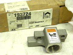 NEW IN OPEN BOX – OEM GRACO PUMP MANIFOLD #193724 (280-406) (HR)