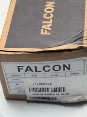 Falcon Door Closer SC61A RWPA AL SLIM 22RC46 Aluminum Silver Door Hardware