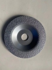wet polisher grinder 5 Pieces 5″ Convex Vacuum Brazed Diamond Grinding Cup Wheel