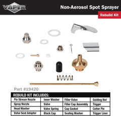Red Spot Non-Aerosol Spray Bottle – 32 Oz Durable Sprayer for Easy Use