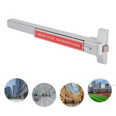 Push Bar Door Locks Metal Panic Bar For Exit DoorsExterior Lever 65cm SALE
