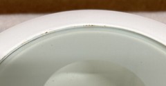 USED Juno Lighting 12W-WH 4-Inch Recessed Shower Trim, White