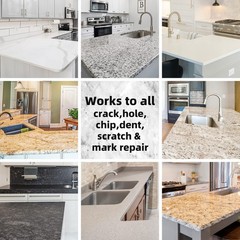Marble and Granite Repair kit Porcelain Marble Stone and Quartz Countertops R…
