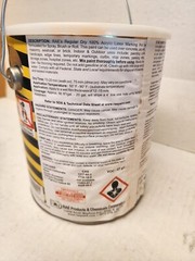 Rae 4902-01 Traffic Zone Marking Paint, 1 Gal., Yellow, Latex Acrylic -Based