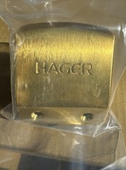 Hager 4501 Rim Device 36 in. Door US4 158107 (REV 2) NEW SATIN/BRUSHED BRASS