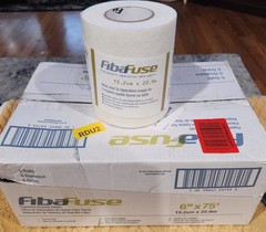 Adfors Fibafuse FDW9018 Paperless Wall Repair Fabric 6 inch x 75 ft – Pack of 6