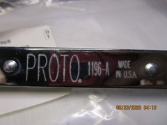 5/8″ x 3/4″ 12 Pt Full Polish Proto® Double Box End Ratcheting Wrench