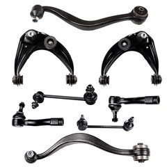 8pcs Front Control Arm Ball Joint Tie Rod Ends Sway Bar Links 03-07 Mazda6