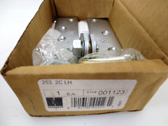 Hager 253 2C LH 4-1/2in Left Hand Full Surface Reinforcing Pivot Hinge