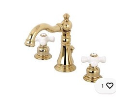 Fauceture FSC1972PX American Classic Widespread Bathroom Faucet with Pop-Up