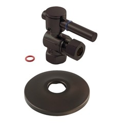 Kingston Brass CC3310.DLK 1-3/4″H Quarter Turn Angle Stop Valve – Bronze