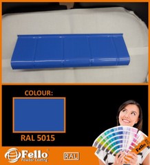 FELLO Powder Coating Powder Paint RAL 5015 Sky blue gloss 5KG POLYSTER