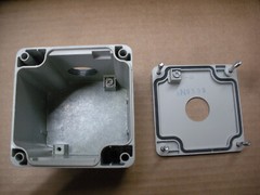 Telemecanique XAP-G19501 22mm control station enclosure 3/4″ NPT lot of 2