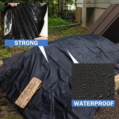 10x20FT Tarps Heavy Duty Waterproof, Large Heavy Duty Tarps with Grommets Rei…