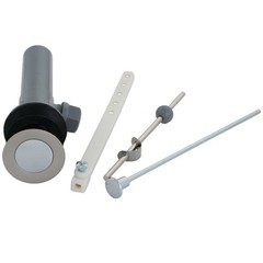 Kingston Brass KBP100 1-1/4″ Brass Pop-Up Drain Assembly – Chrome