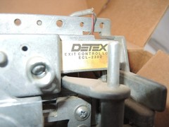 Detex – ECL230DC Exit Control Lock w/ Bar untested for PARTS or REPAIR