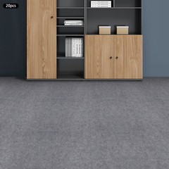 20 PCS Self-Adhesive Carpet, 60*60cm Square Carpet, Peel And Stick Floor Carpet