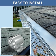 4 in x 50 ft Aluminum Flashing Roll – Roofing Rolls for Silver