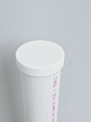 2″ PVC Vent Screen, 2.375″ ID, Fine Mesh, All Plastic fits on Outside of 2″ Pipe