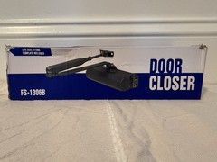 Fortstrong FS-1306B Door Closer Black Open Box Adjustable