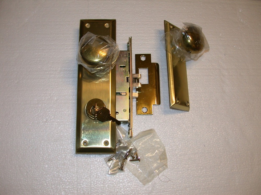 Almet Mortise Lock set new with no box for house or apartment made in Canada