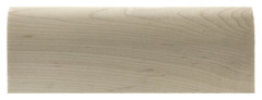 Unfinished Hard Maple Wood Casing 9/16 in x 3 in x 7ft | Solid Hardwood Molding