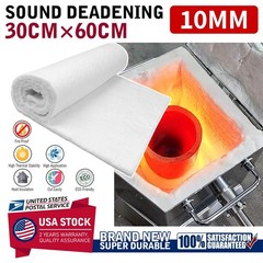 High Quality 30cm×60cm 10mm Thick Ceramic Fiber Insulation Blanket Fireproof