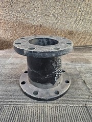 United 6in x 5in Concentric Reducer 150LB Duct Iron Flanged Pipe Fitting 250WWP
