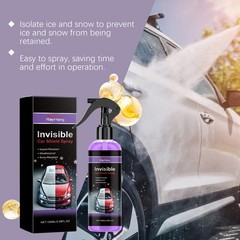 Invisible Car Shield Glass & Surface Cleaner Weatherproof Impact Resistant Auto
