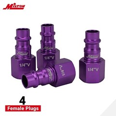S-314VKIT Kit, 14pc Hi-Flo V style 1/4″, Purple 14 Count
