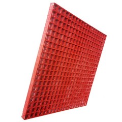 31.9″*31.9″*1.5″ Red Fiberglass FRP Grating Floor Fiberglass Grating Panel