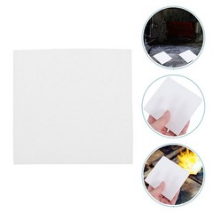 20 Pcs Fireproof Fiber Papers Microwave Kiln Sheets Furnace Ceramic