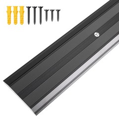 Aluminum Metal Door Threshold, Floor Transition Strip, 36” L x 2.4” W x 0.1…