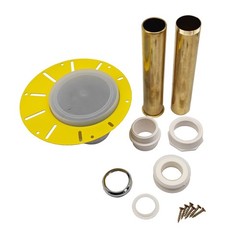 Fundyliue Freestanding Tub Drain Free Standing Bathtub White and Yellow