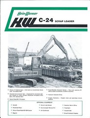 Equipment Brochure – Hein-Werner – C-24 – Scrap Loader Crawler – c1980 (E3477)