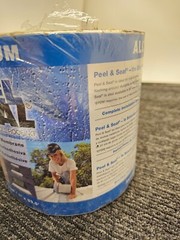 MFM Peel & Seal 6″ X 33.5′ Roofing Membrane Waterproof Seal Aluminum
