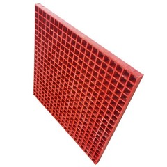 31.9″*31.9″*1.5″ Red Fiberglass FRP Grating Floor Fiberglass Grating Panel