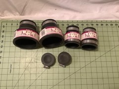 Lot of 6 Fernco Flexable Rubber Fittings for Cast Iron, PVC, Copper FREE SHIP