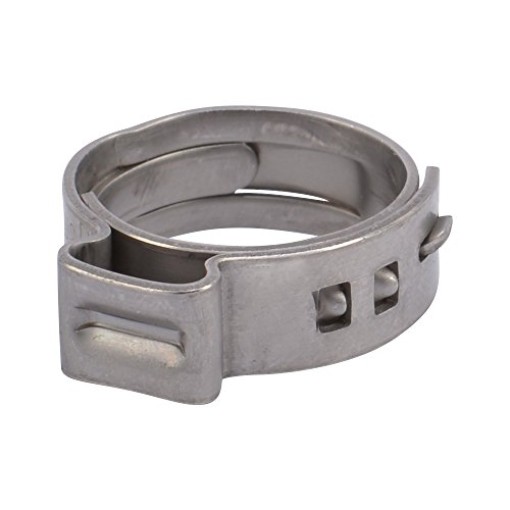 SharkBite UC953CP100 1/2″ PEX Barb Clamp Ring (100-Pack), Pack of 1