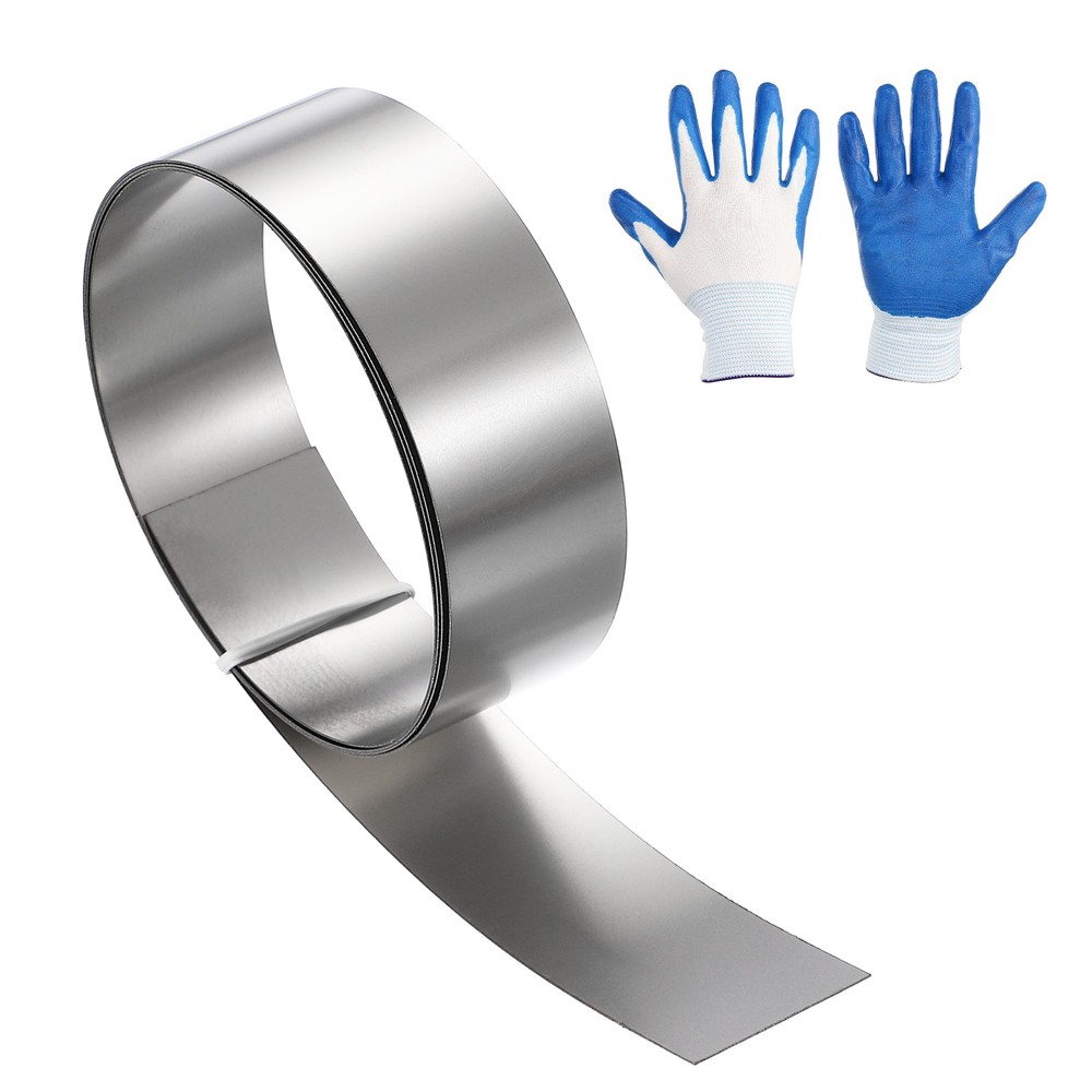 1inx3.3ft Stainless Steel Flashing Roll 0.5mm Metal Roof Panels