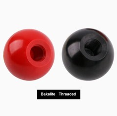 Ball Handle Plastic Knobs Dia 16mm 20mm~50mm Thread M4 M5 M6 M8 M10 M12 M16