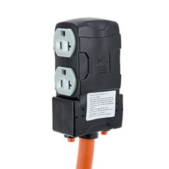 NEMA 10-50P to 4X 5-20R/15R Power Convert Adapter For RV Camping Generators
