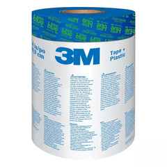 Scotchblue Pre-Taped 24 In. X 30 Yds. Painter’S Plastic Sheeting with Dispenser